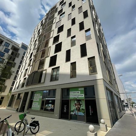 Donaublick Oasis: Stylische Wohnung 비엔나 외부 사진