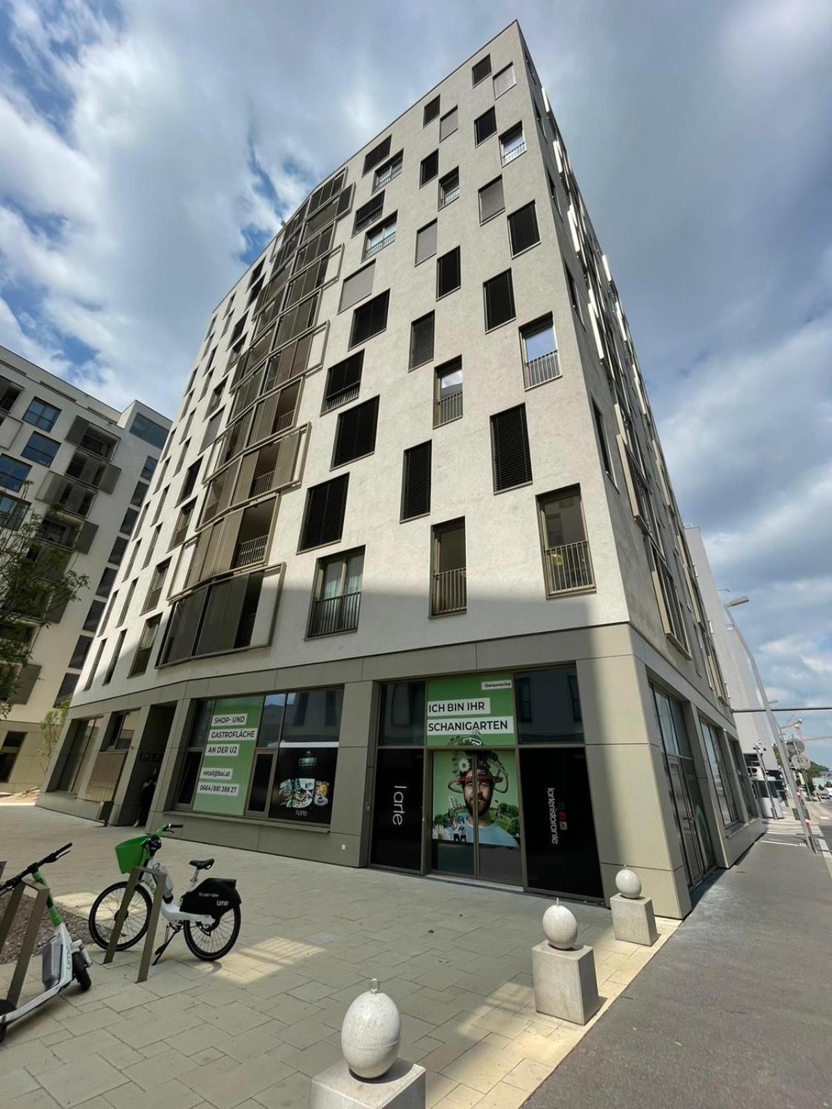 Donaublick Oasis: Stylische Wohnung 비엔나 외부 사진